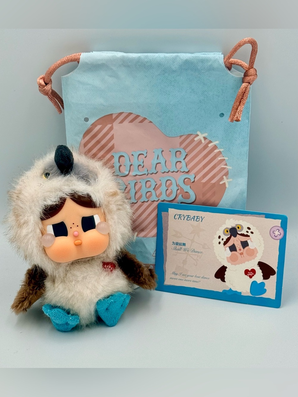 POP MART- Dear Birds Series- Shall We Dance Crybaby